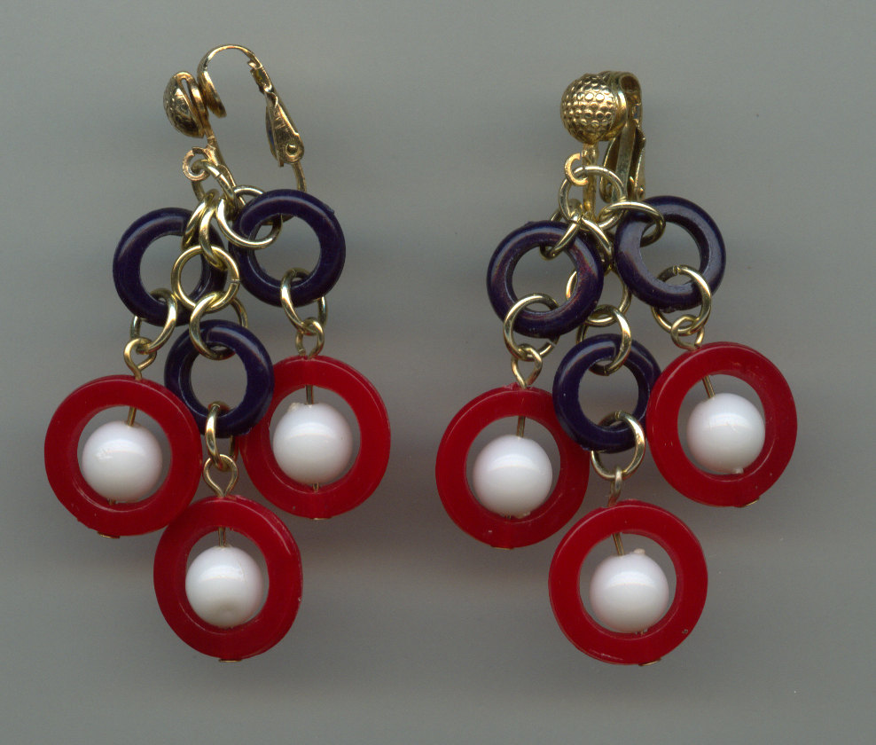 1950s Earrings with Patriotic Colors il fullxfull 3249039011 Favorite Vintage Finds of the Week Memorial Day