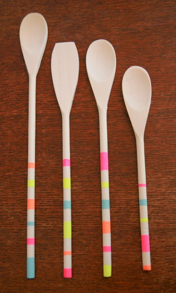 IMG_6312_361x600 img 6312 361x600 DIY Striped Neon Spoons