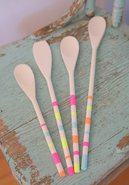 IMG_6330_419x600 img 6330 419x600 DIY Striped Neon Spoons
