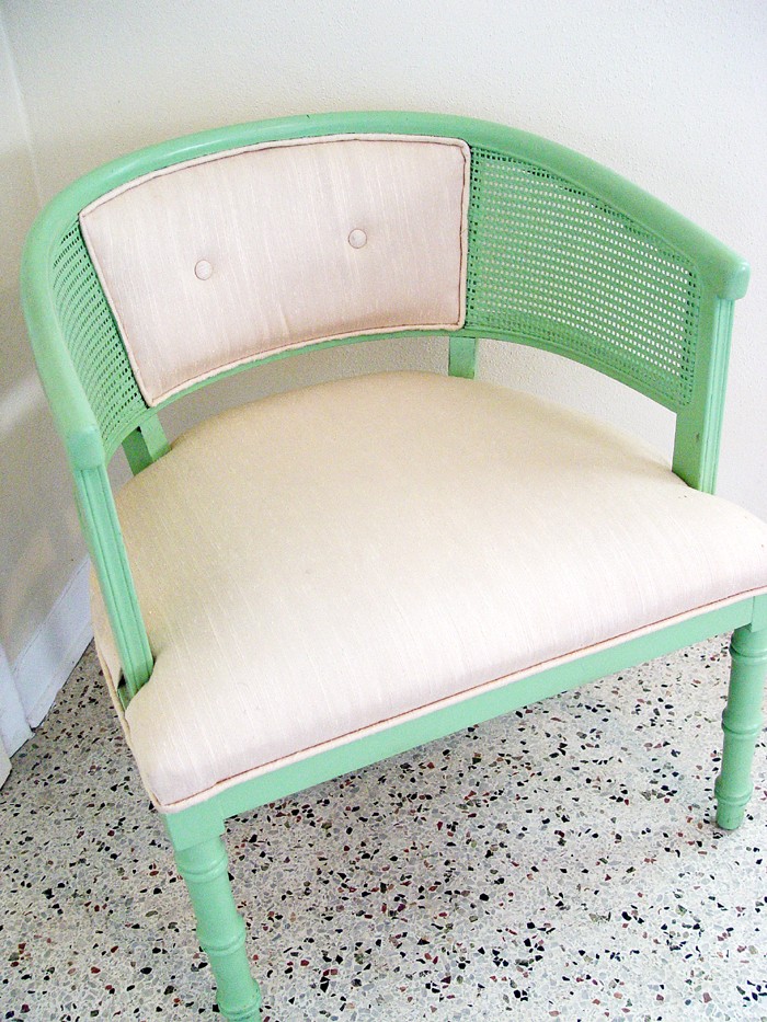 Mid Century Mint Club Chair - Lovely il fullxfull 1727821151 Favorite Vintage Finds of the Week June 4th