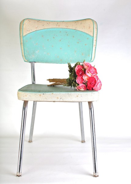 1950's Turquoise Vinyl Chair il fullxfull 336965504 429x600 Favorite Vintage Finds of the Week September 3rd