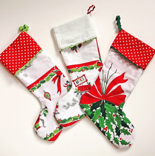 IMG_8377_598x600 IMG 8377 598x600 Vintage Tablecloth Christmas Stockings