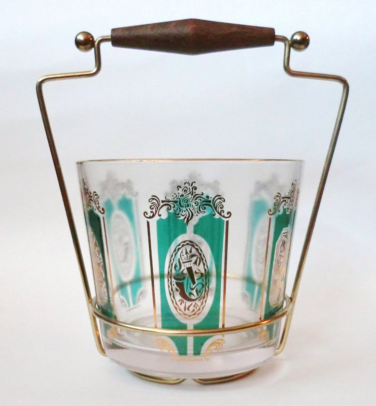VINTAGE Ice BUCKET and Holder il fullxfull.284063206 Favorite Vintage Finds of the Week December 31st