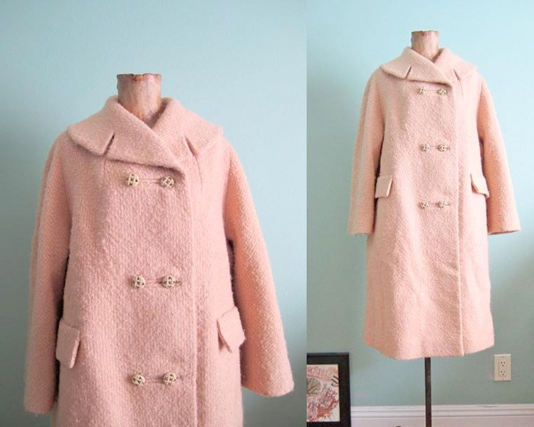 SALE 1950s coat/ 50s swing coat/ camel beige 1960s jacket il fullxfull.371965211 nowy 750x600 Favorite Vintage Finds of the Week January 14th
