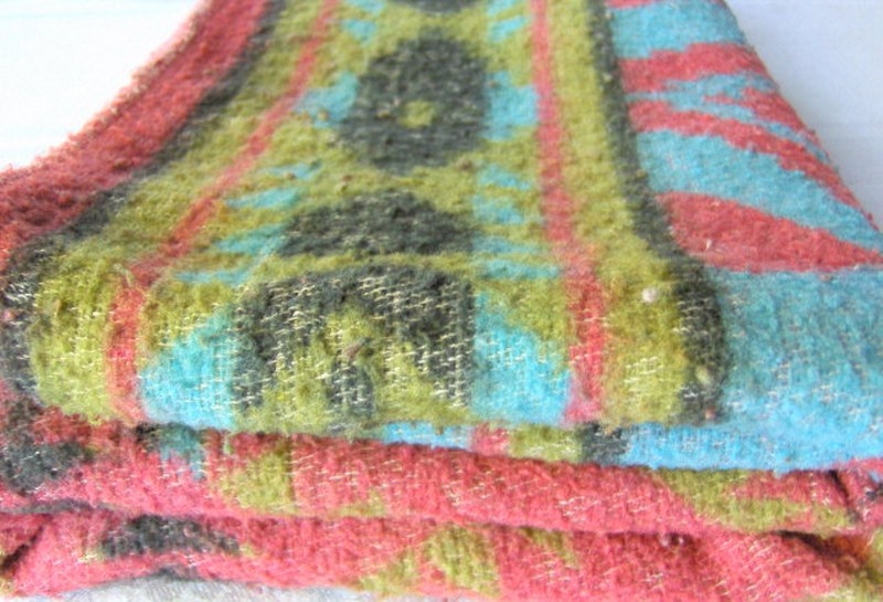 Vintage 1940s Reversible Indian Camp Blanket Trade Blanket Design 80" x 44" il fullxfull.379351916 hbdu 800x545 Favorite Vintage Finds of the Week January 14th
