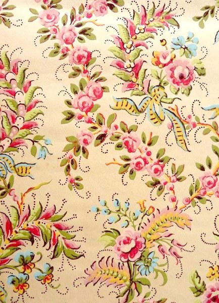 1920s Wallpaper Vintage French Pochoir Guashe Printed Technique il fullxfull.420766935 lso6 434x600 Favorite Vintage Finds of the Week February 25th