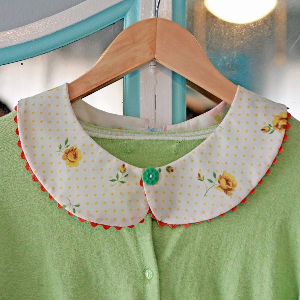 IMG_2256_599x600 IMG 2256 599x600 DIY Spring Peter Pan Collar from Vintage Sheets
