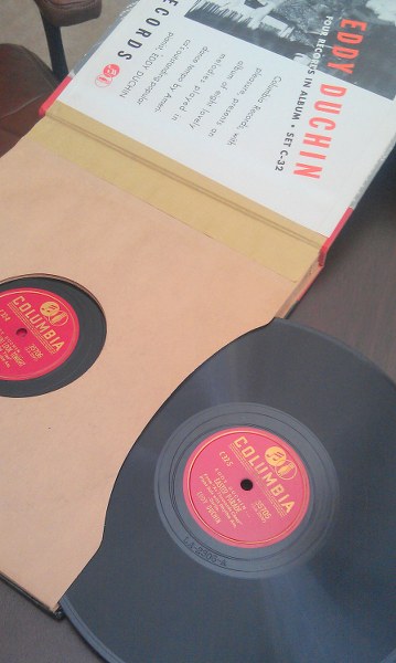 Wall Decor, Records, PERFECT Vinyls,Valentine, Eddy Duchin Vintage Vinyls 1940'sSet C-32, Quad Album(s), Vintage HomeOfficeRestaurant Decor il fullxfull.263026563 359x600 Favorite Vintage Finds of the Week March 4th