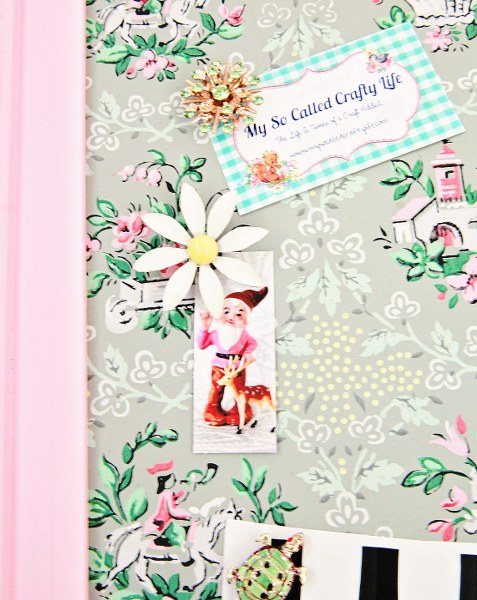 IMG_2646_477x600 IMG 2646 477x600 DIY Framed Vintage Wallpaper Magnetic Board