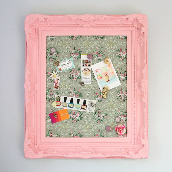 IMG_2656_599x600 IMG 2656 599x600 DIY Framed Vintage Wallpaper Magnetic Board